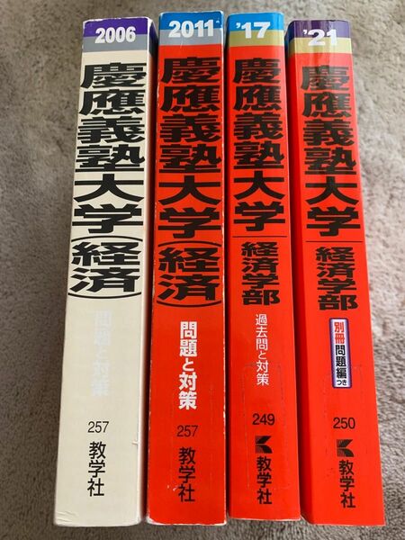 超希少！！慶応義塾大学経済学部　2000-2020 21年分過去問