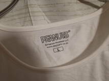 レディース ph766 ピーナッツ PEANUTS ウッドストック ドッド プリント 半袖 Tシャツ L ホワイト 白_画像4