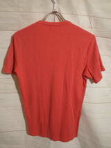 メンズ ph704 TK MIXPICE タケオキクチ 無地 半袖 Tシャツ L レッド系 赤系 カットソー_画像2