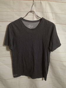 メンズ ph803 ナイキ THE NIKE TEE ドライフィット DRY-FIT 無地 半袖 Tシャツ S グレー 灰