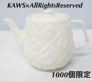 KAWS×AllRightsReserved コラボティーポット Edition 1000　限定1000個 新品