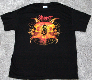 SLIPKNOT / Fabric Made In USA スリップノット / オフィシャル バンドTシャツ cotton 100% / L 正規品 未使用