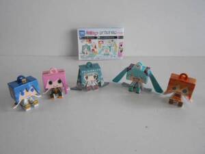 ★Jql27Czグラフィグマスコット4初音ミクコレクション2全5種ルカ♂TAKARATOMYARTS♀200円〓013936_c