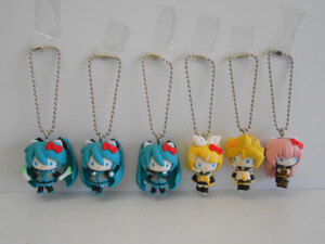 ♯Iym27GZ初音ミクボーカロイド×Hello Kittyマスコットフル6種:♂奇譚KITAN CLUB♀300円〓013231_s