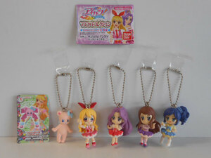 ♯Jfg19HJアイカツ!マスコットコレクション全5種アクセカード蘭:♂BANDAIバンダイ♀200円〓014399_c