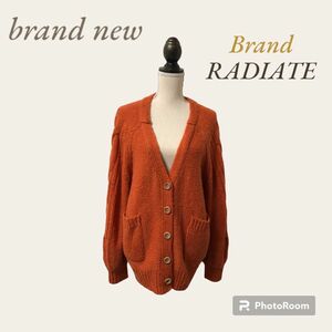 RADIATE　カーディガン　新品