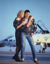 トップガン　トムクルーズ　ケリーマクギリス　Top Gun　Tom Cruise　Kelly McGillis　輸入　写真　30087_画像1