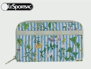 ♪未使用 訳あり品♪LeSportsac レスポ LILY リリー 長財布 6506♪D937 ブロッサムガーデン♪