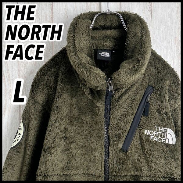 【最高デザイン】THE NORTH FACE ノースフェイス　ワッペン　ボアジャケット アンタークティカバーサロフト美品 刺繍