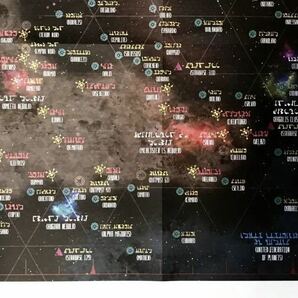 即決★STAR TREK スタートレック 宇宙地図 大型ポスター 銀河系地図 星図 バルカン クリンゴンの画像5