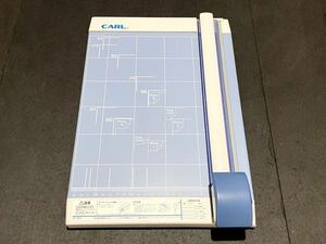 D(829s3) CARL カール事務器 ディスクカッター ペーパーカッター 裁断機 裁断最大10枚まで DC-200 ☆動作品