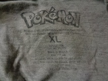  USA POKEMON ポケモン Tシャツ グレー XL 古着 _画像4