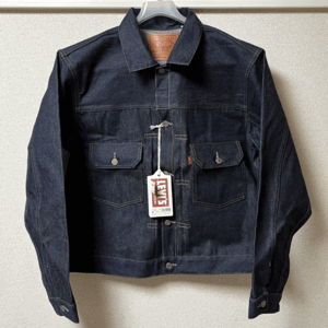 【T-BACK】1953年モデル LEVI’S 507XX 70507-0066 44 XL 日本製 セカンド デニムジャケット リジッド 復刻 Tバック 2nd 50s 705070066