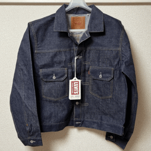 【T-BACK】1953年モデル LEVI’S 507XX 70507-0062 44 XL 日本製 セカンド デニムジャケット リジッド 復刻 Tバック 50s 2nd 705070062