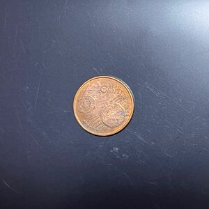 ユーロ　5 cent Euro オランダ発行　ベアトリクス女王 