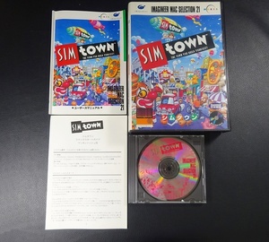 6■シムタウン ＳＩＭ town Macintosh 日本語版 ゲームソフト