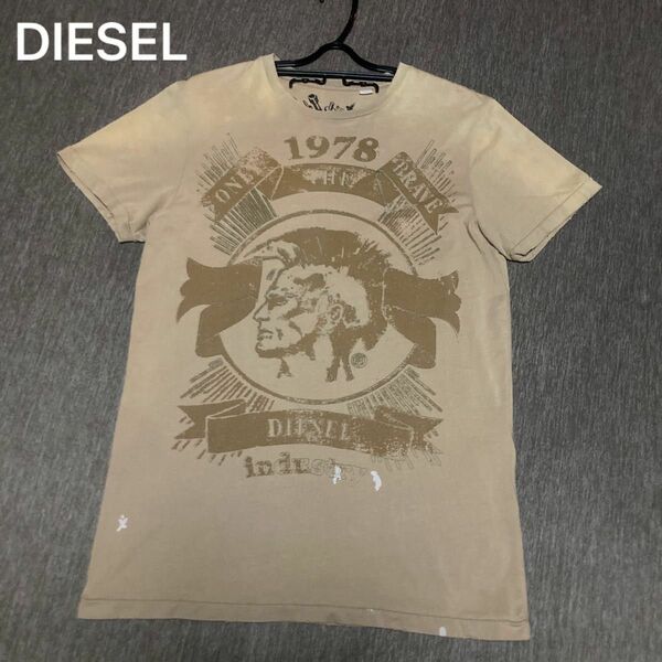最終値下げ 値下げ不可 入手困難品 希少品 希少デザイン 高級 DIESEL ディーゼル ダメージ加工 Tシャツ 1978