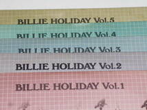 特典盤付き！２枚組×５巻！Billie Holiday Vol.1-5（CBSソニー日本盤）_画像2