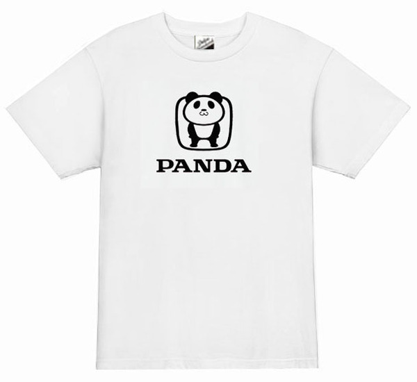 【パロディ白S】5ozHパンダTシャツ面白いおもしろうけるネタプレゼント送料無料・新品