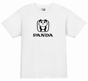 【パロディ白L】5ozHパンダTシャツ面白いおもしろうけるネタプレゼント送料無料・新品1999円