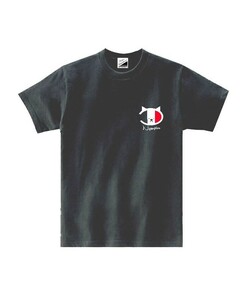 【SALEパロディ黒M】5ozニャンピオン猫小1ポイントTシャツ面白いおもしろうけるネタプレゼント送料無料・新品1500円
