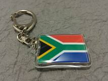 【新品】南アフリカ キーホルダー 国旗 South Africa キーチェーン/キーリング_画像2