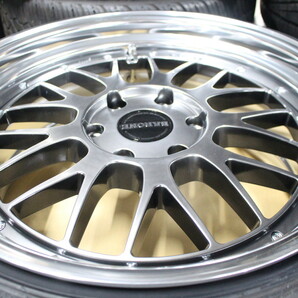 200系 ハイエース オーバーフェンダーサイズ 20インチ ファブレス BARONE LM-9 2ピース 9J+25 225/30R20 新品 タイヤホイール 4本SETの画像4