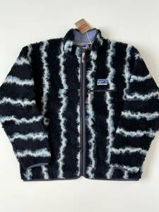 新品★patagonia 50周年 サンダー レトロカーディガン XL ボア パイル フリース ジャケット グリセード 白タグ デカタグ ヴィンテージ 復刻