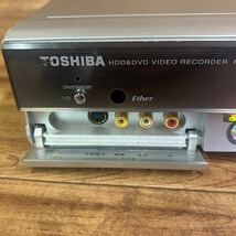 d812503 TOSHIBA 東芝 トウシバ RD-XS40 HDD内蔵DVDレコーダー 家電 コンポ ディスク 通電確認済み 現状品 中古品_画像7