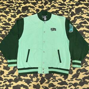 XXL BBC ICECREAM billionaire boys club sweat varsity jacket スタジャン