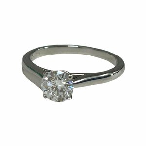 Cartier Cartier санки tail кольцо 0.63ct 48 размер кольцо женский примерно 8 номер diamond серебряный pt950 [ прекрасный товар ]