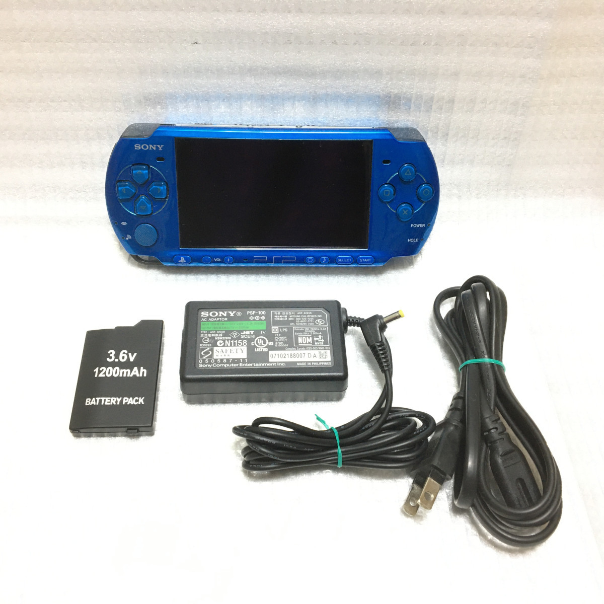 SIE PSP プレイステーション・ポータブル バイブラント・ブルー PSP