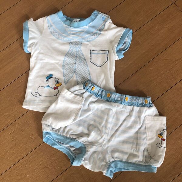 ディズニーリゾート ディズニーランド ディズニーシー ドナルドセットアップ ベビー服 マリンセットアップ