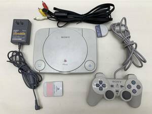 SONY PS1 Sony PSone SCPH-100 operation verification ending retro game machine 