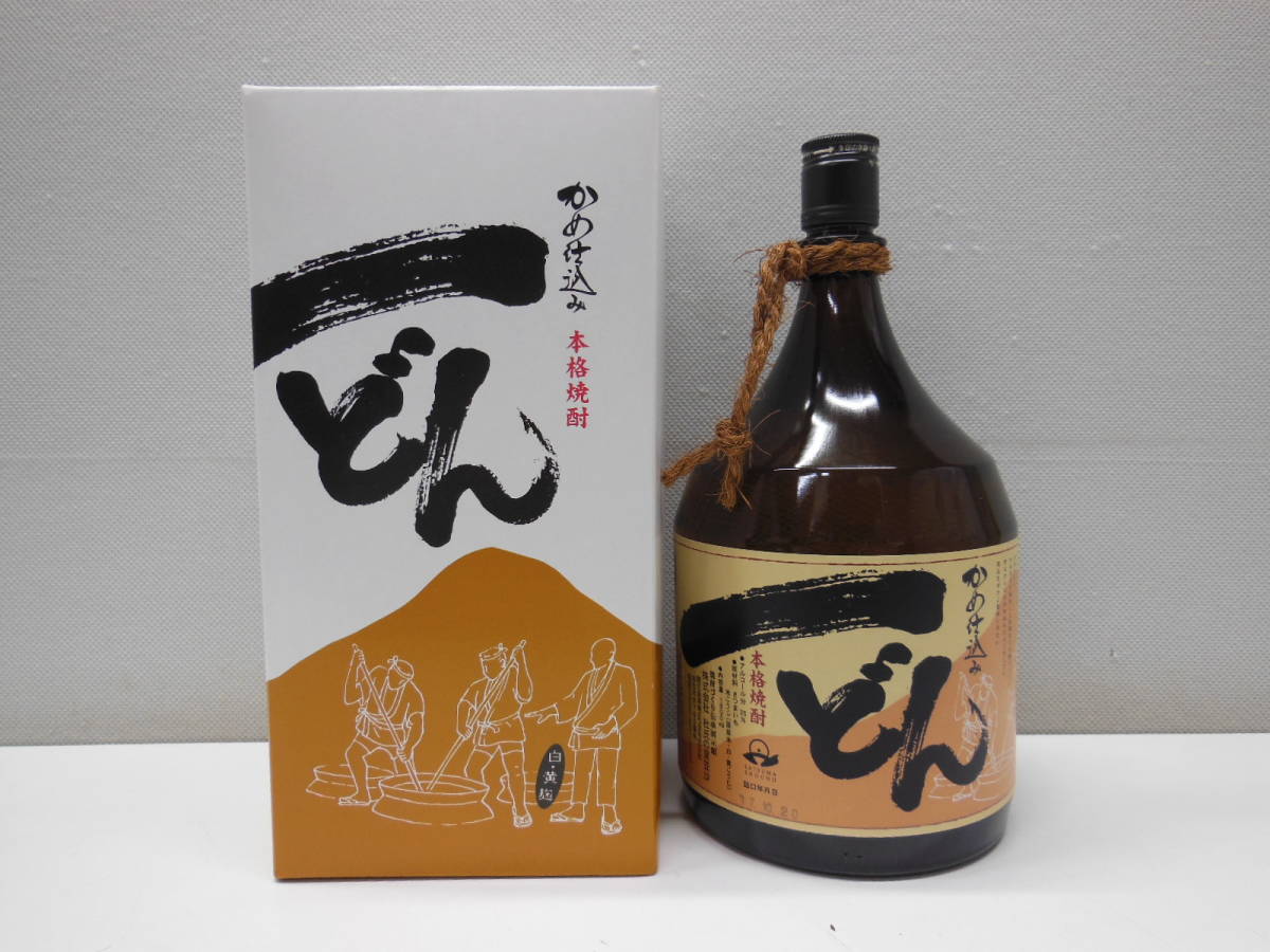 ヤフオク! -「焼酎一どん」(焼酎) (アルコール)の落札相場・落札価格