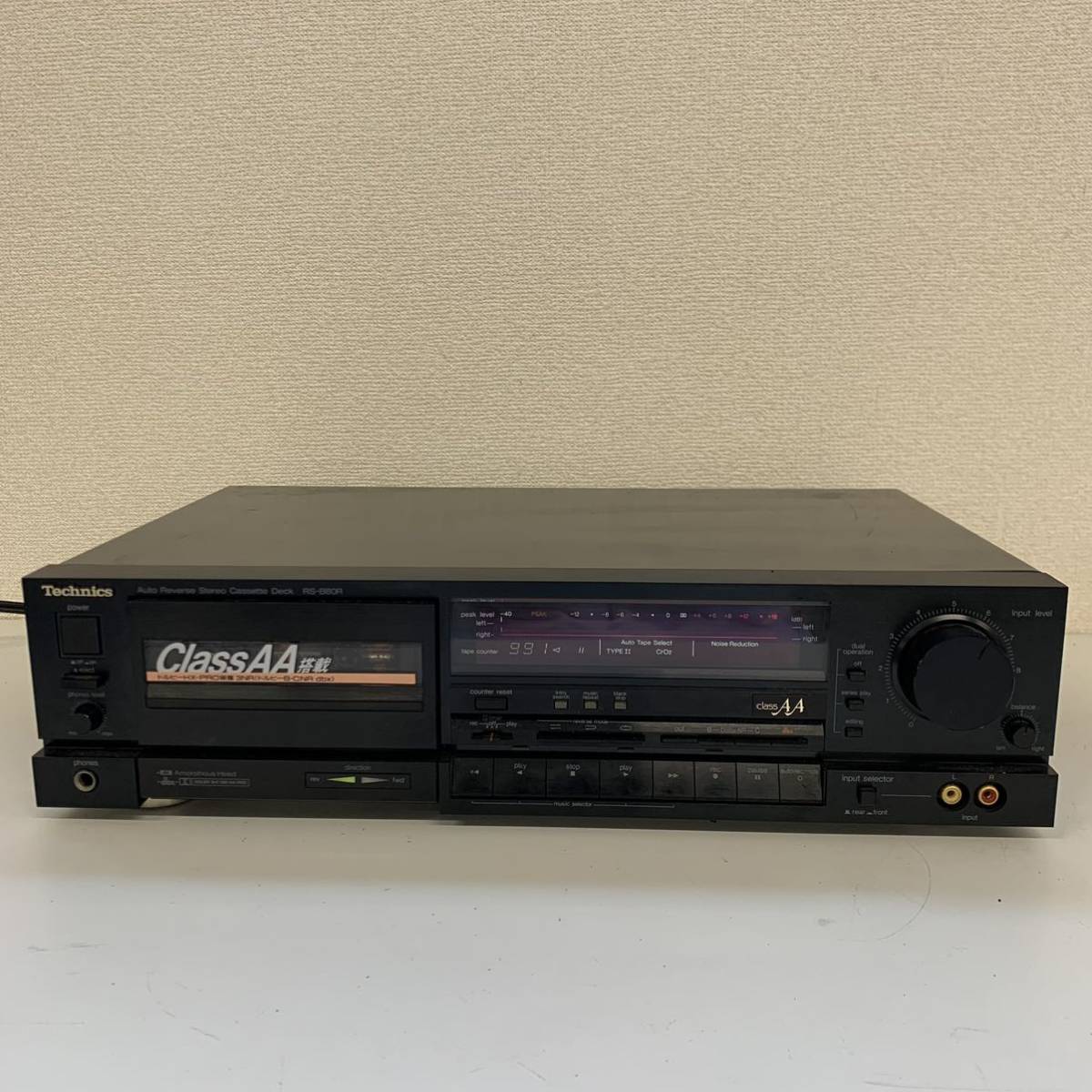 小売価格 Technics テクニクス RS-B605 ステレオカセットデッキ