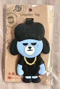 KRUNK×BIGBANG Luggage Tag(手荷物札)クランク×ビッグバーンのキャラクターの旅行手荷物札　韓国男性アーティストグループ　　⑤