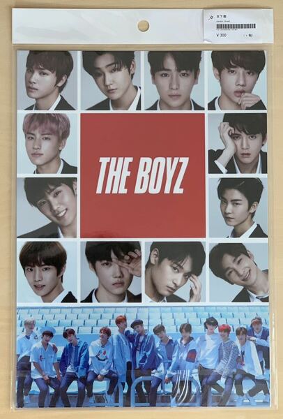 ザ・ボーイズ THE BOYZ のラミネート加工写真(A4サイズ下敷き)　Kポップ 韓国多国籍男性アイドルグループ