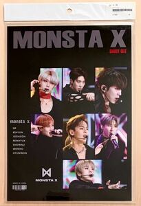 モンスタエックス MONSTA X のラミネート加工写真(A4サイズ下敷き)　Ｋポップ　