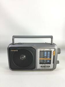 S2242◇aiwa アイワ AM/FM/TV 3バンド ラジオ レシーバー FR-C85 【訳あり】