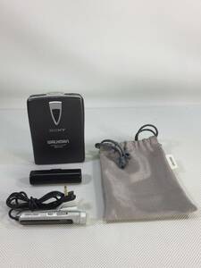 S2327*SONY Sony WALKMAN WM-EX2 cassette Walkman accessory equipped electrification only verification Junk secondhand goods 