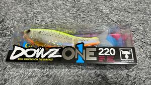 ダウズワン220 DOWZONE220 チャートバックパールコノシロ