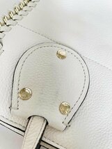 【送料込】★COACH★コーチ テータムウィップラッシュレザーバッグ オフホワイト ファスナー開閉 かばん 通勤 オフィス ショルダー 6426577_画像9