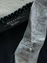 【送料込】WEEKEND MAX MARA ウィークエンドマックスアンドマーラ ㈱マックスアンドマーラジャパン ブラウス M ネイビー×ホワイト 6426696_画像5