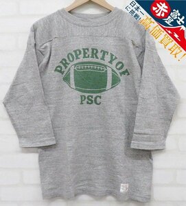 7T5208/ウエアハウス PROPERTY OF PSC フットボールTシャツ WAREHOUSE