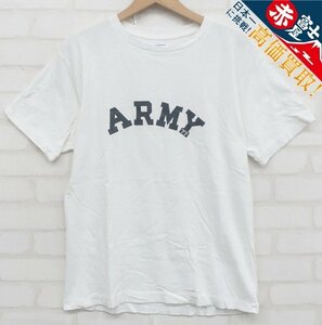 7T5329【クリックポスト対応】DUBBLE WORKS ARMY 半袖Tシャツ