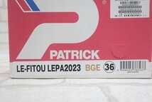 2S7740/未使用品 PATRICK×L'EQUIPE LE-FITOU LEPA2023 パトリック レキップ スニーカー 36_画像8