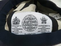 1H6387/Lock&Co.Hatters リネンキャップ ジェームスロック_画像6