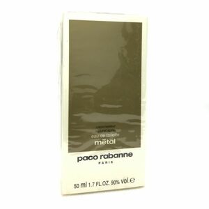 PACO RABANNE パコ ラバンヌ メタル EDT 50ml ☆新品未開封　送料350円