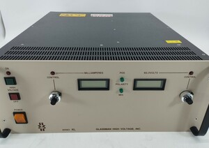 【校正済み・標準付属品付き】KL6R450　高圧直流電源 6kV,450mA,極性反転型,単相200V Glassman